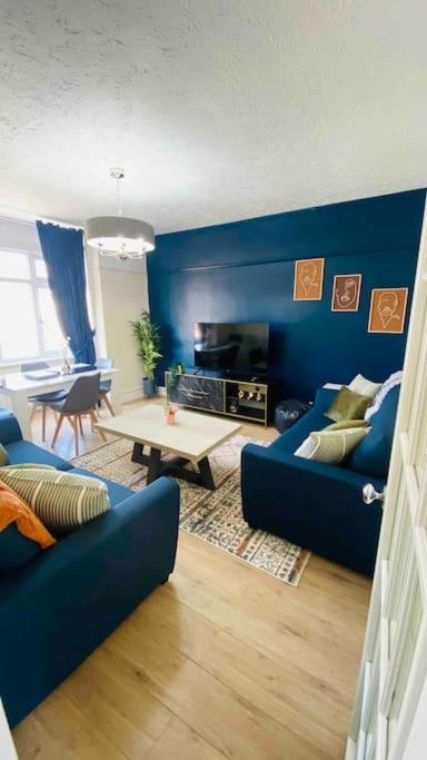 Family Marine Apartment With Sea View Dawlish Esterno foto