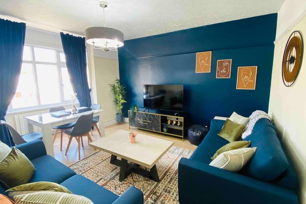 Family Marine Apartment With Sea View Dawlish Esterno foto