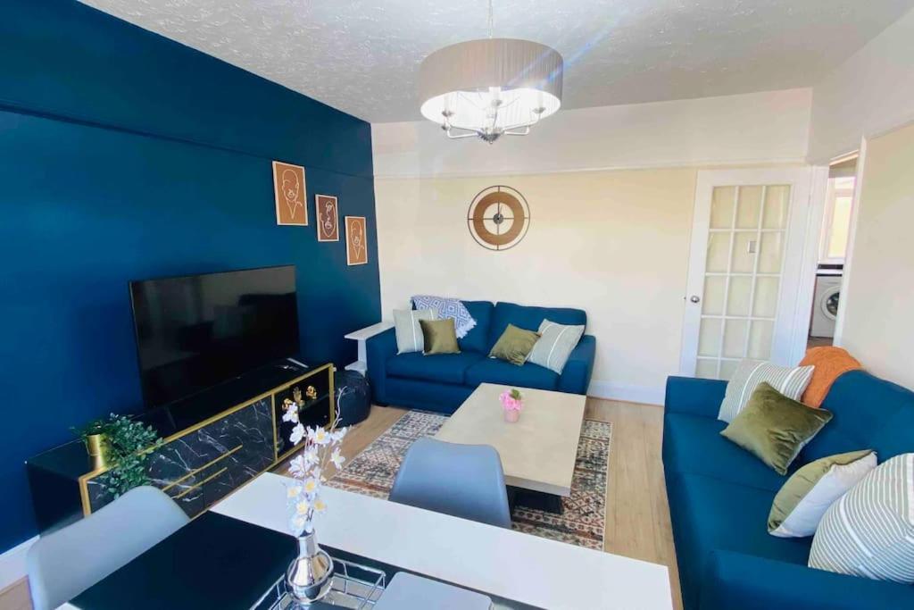 Family Marine Apartment With Sea View Dawlish Esterno foto