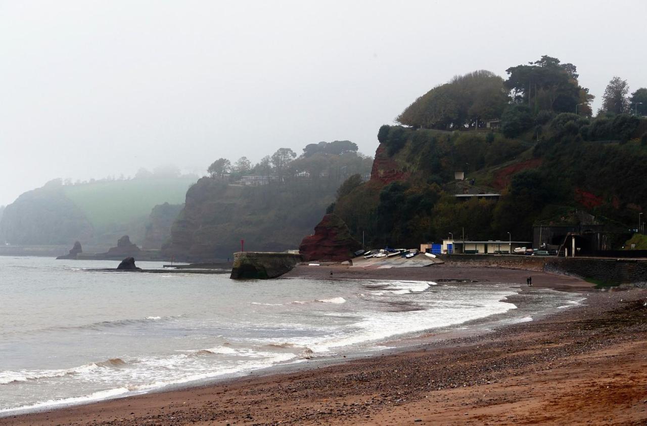 Family Marine Apartment With Sea View Dawlish Esterno foto
