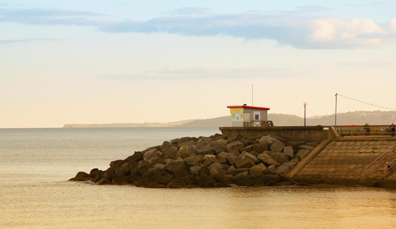 Family Marine Apartment With Sea View Dawlish Esterno foto